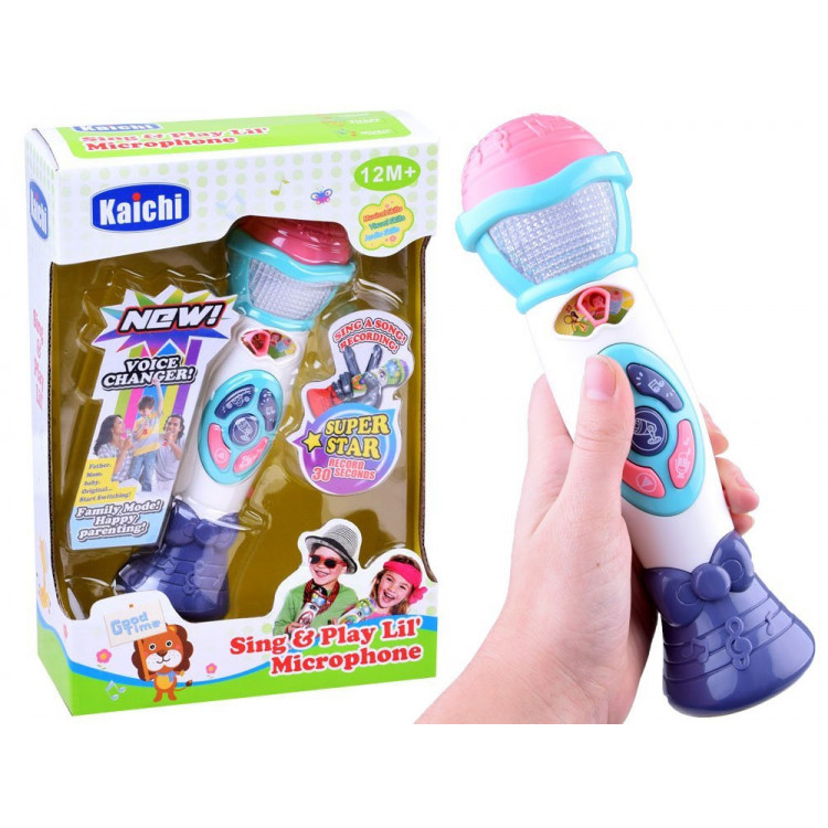 Karaoke mikrofón s nahrávaním